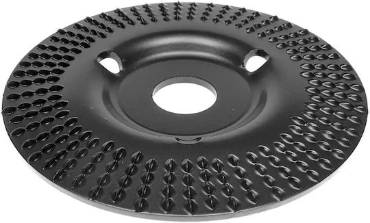 Circular Sanding Disc Shaped Rasp Wood Plastic Rubber Cellular Concrete Grade Ii 125x22.2 Mm Dedra