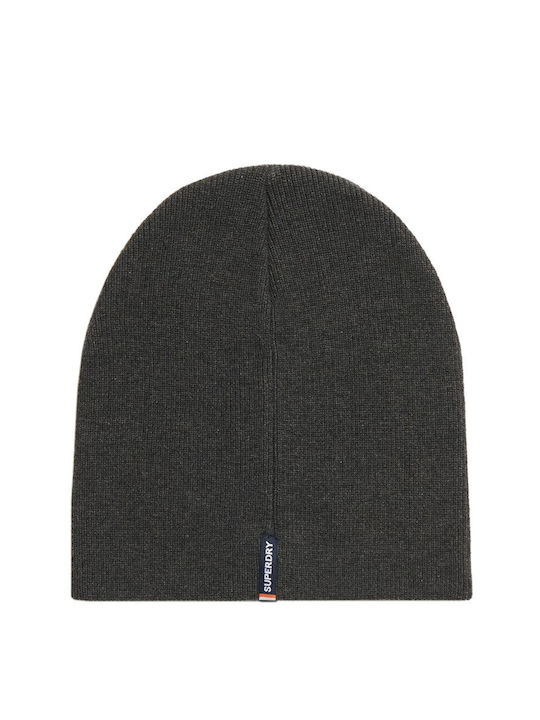 Superdry Beanie Unisex Căciulă Tricotat în culoarea Gri