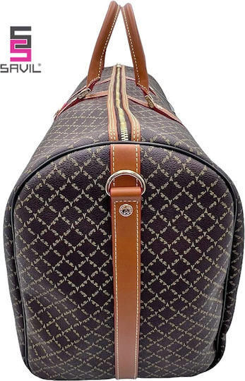 La tour Eiffel Sack Voyage Brown Fabric L56xW26xH31.5cm