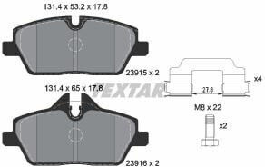 Textar Disc Brake Pad Set