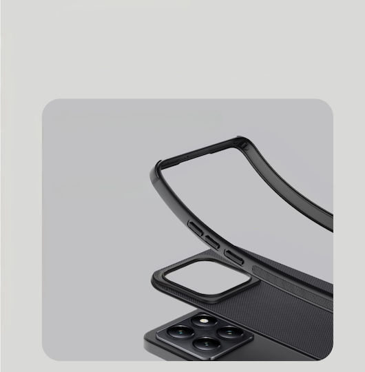 Nillkin Frosted Wallet Silicon / Plastic Negru (Xiaomi 14T)