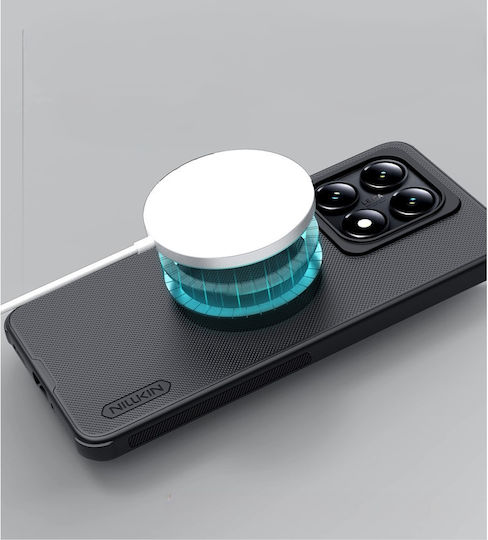 Nillkin Frosted Wallet Silicon / Plastic Negru (Xiaomi 14T)