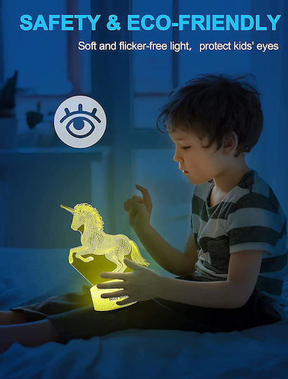 Kids Decorative Lamp Multicolour 3εκ.