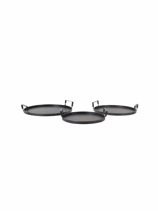 InTheBox Tavă Decorativă Metal Cart Rotundă 32.39x31.12x5.72cm 1buc