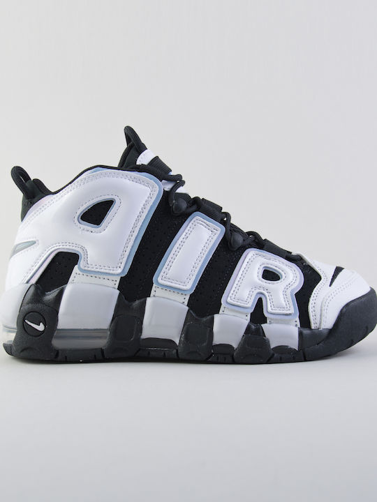 Nike Uptempo Air More 90s Era Детски маратонки Висока Бял