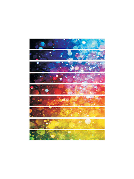 Wandsticker Treppe Abstract Farben 2 1Stück Orafol