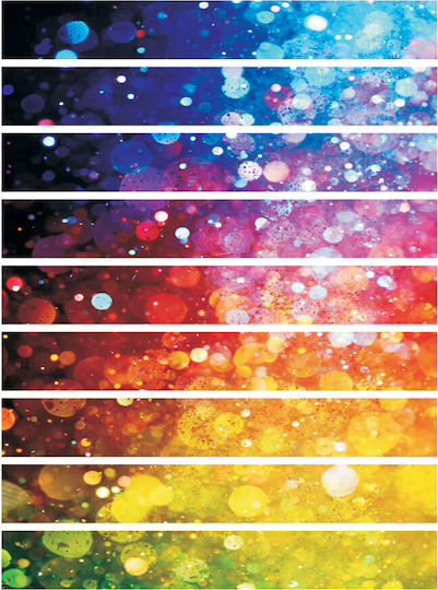 Decorative Staircase Sticker Abstract Colors 2 1 Piece Orafol