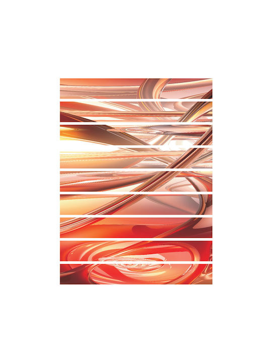 Wandsticker Treppe Abstract Muster 1 Stück Orafol