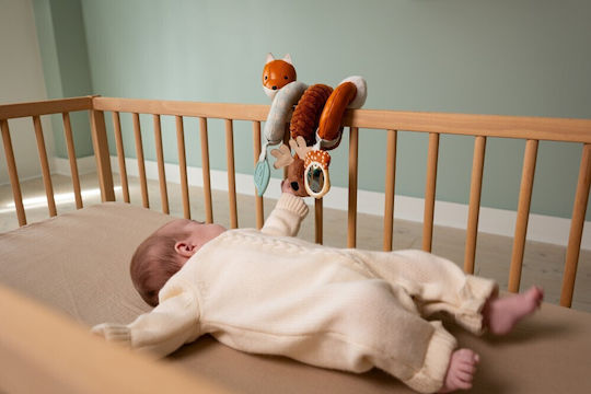 Baby to Love Spiral Toy for Crib and Stroller with Teether for 0++ Months
