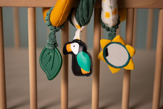 Baby to Love Spiral Toy for Crib and Stroller with Teether for 0++ Months