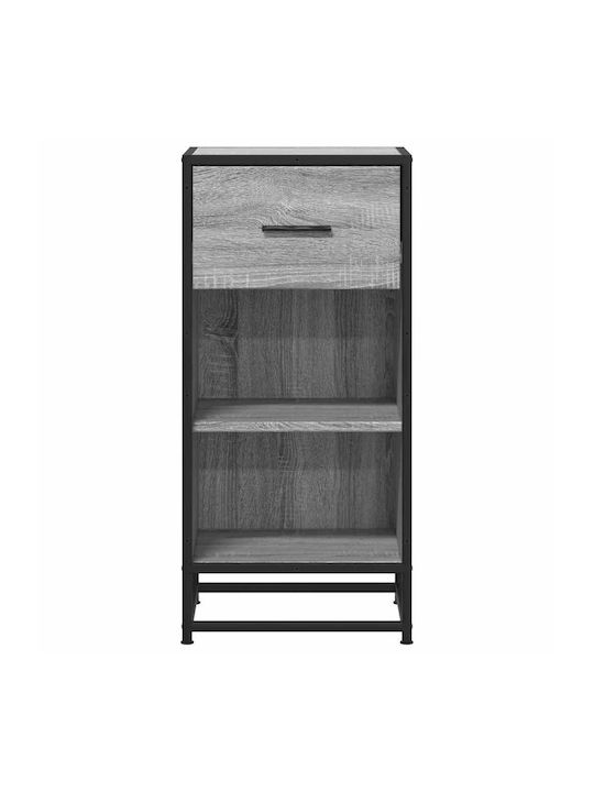 Bookcase Grey Sonoma 35.5x35x76cm