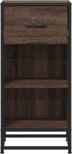 Bibliothek Braun Eiche 35.5x35x76cm