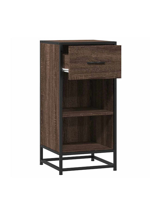 Brown Wooden Bookcase 35.5x35x76cm