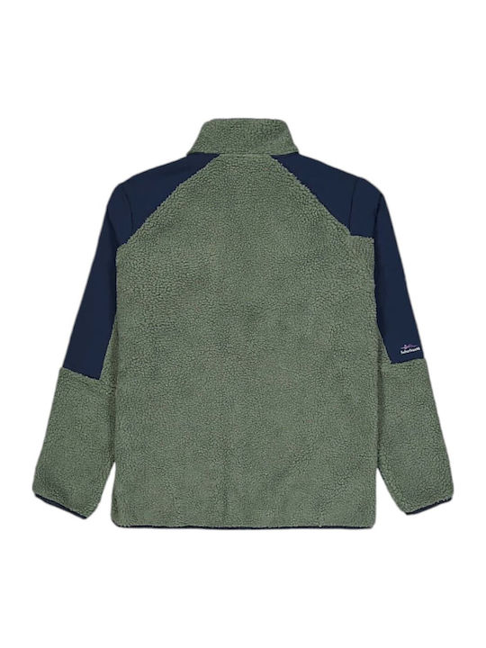 Ανδρική Ζακέτα Fleece Green Spray, Dark Blue