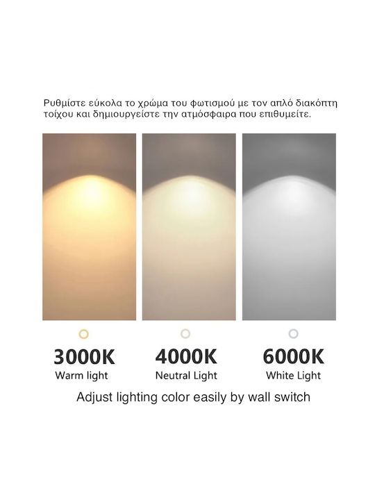 Home Lighting Ceiling Mount Light Silver with Integrated LED