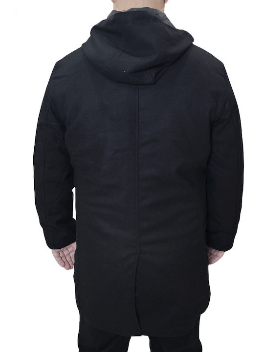 Freeman Clothing Men's Half Coat Black