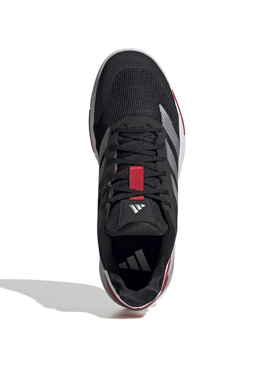 adidas Core Padel-Schuhe Schwarz