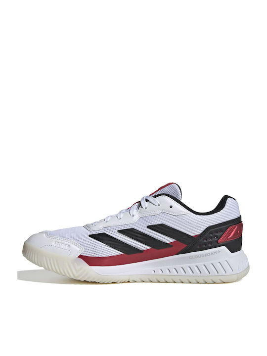 adidas Courtquick Padel-Schuhe Weiß