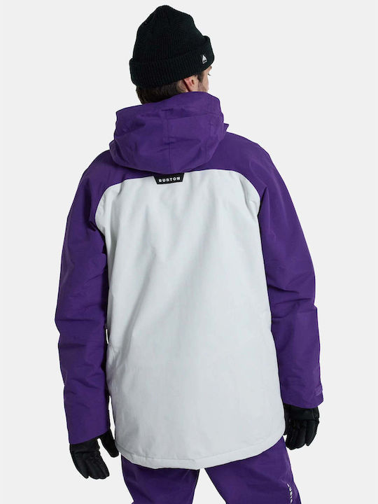 Burton Covert 2.0 2l 23827101501 Ανδρικό Μπουφάν για Σκι & Snowboard Μωβ