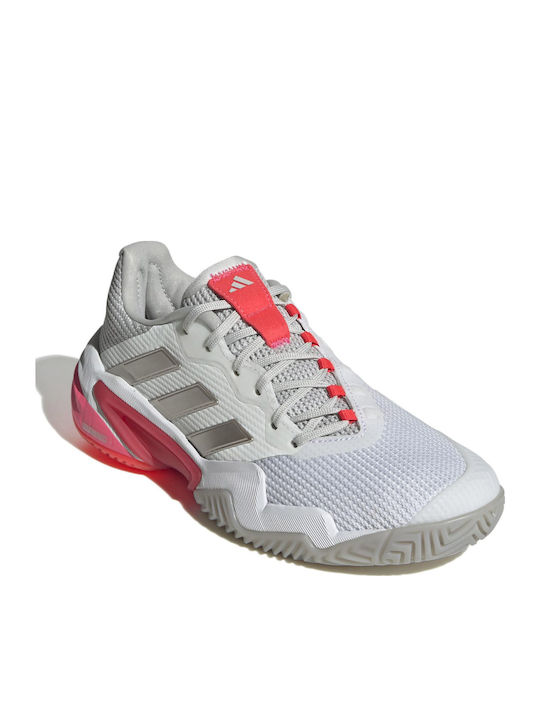 adidas Barricade 13 Γυναικεία Παπούτσια Τένις Λευκά