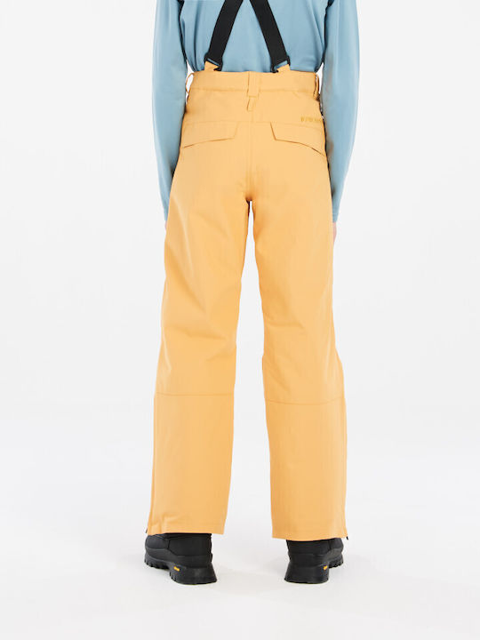 Protest Spiket 4810200-708 Kids Dungarees for Ski & Snowboard Yellow