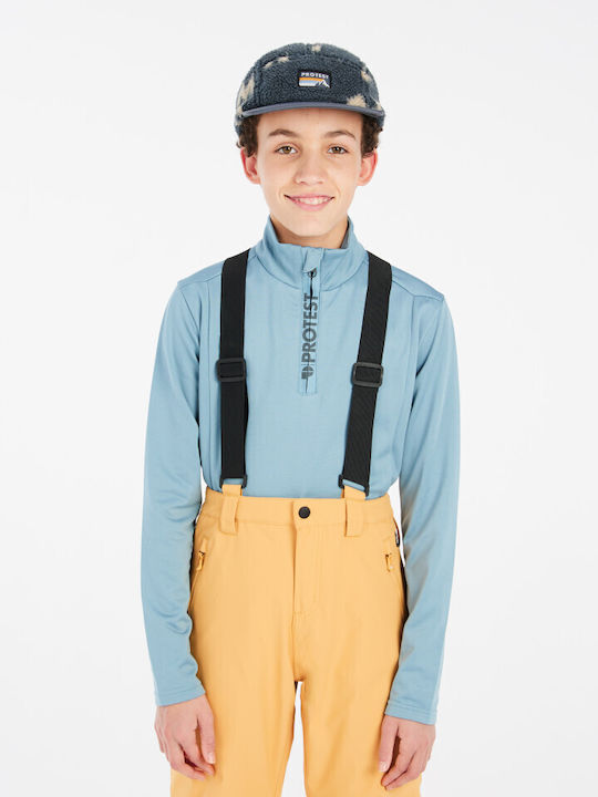 Protest Spiket 4810200-708 Kids Dungarees for Ski & Snowboard Yellow