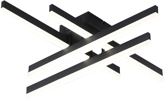ARlight CCC 693-1 BK Plafonieră de Tavan 50buc Neagră cu LED Integrat