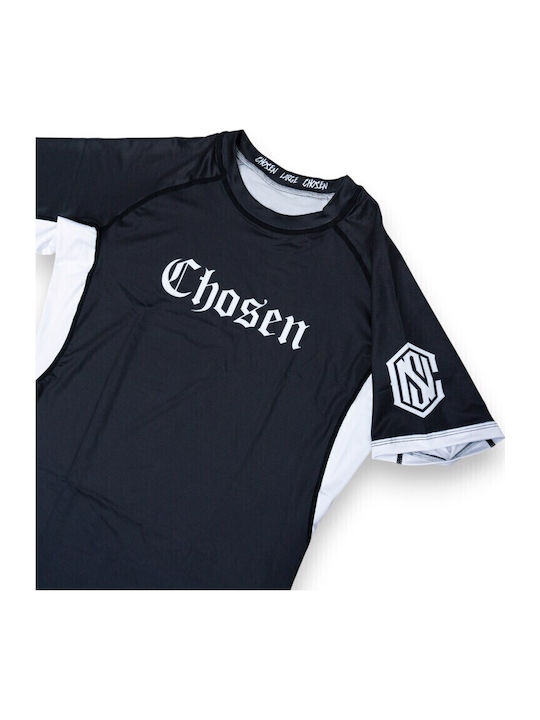 Chosen Bărbați Cu mânecă scurtă Tricou CHRS142 pentru Jiu-Jitsu Neagră Chosen Bărbați Cu mânecă scurtă Tricou CHRS142 pentru Jiu-Jitsu Neagră