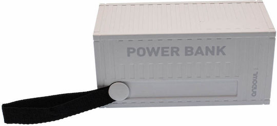 Andowl Q-cd6500 Power Bank 68000mAh 30W with 4 USB-A Output Ports White