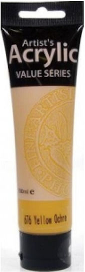 Acrylic Paint Phoenix 100ml 25583 215 Lemon Yellow