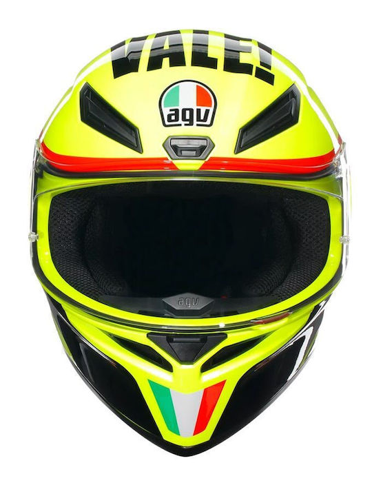 AGV K1 S Grazie Vale Motorcycle Helmet Full Face ECE 22.06 1500gr with Pinlock and Sunvisor