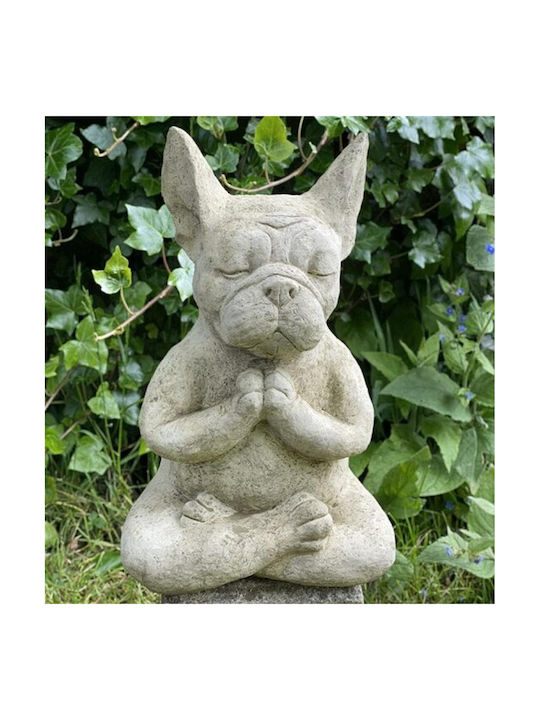 Decorative Dog Polyresin 10x8x15cm 1pcs