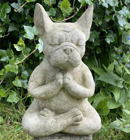 Decorative Dog Polyresin 10x8x15cm 1pcs