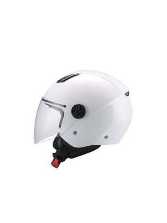 Faseed 700 White Motorcycle Helmet Jet ECE 22.06