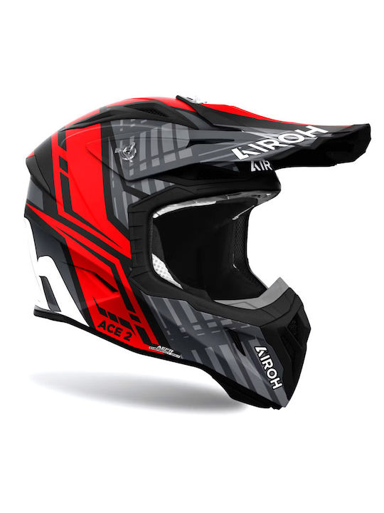 Airoh Aviator Ace 2 Proud Red Matt Cască Moto Motocross ECE 22.06 1250gr