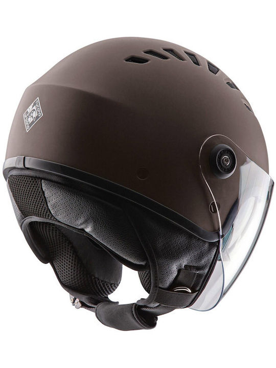 Tucano Urbano El' Top Bronze Matt Κράνος Μηχανής Jet ECE 22.05 920gr