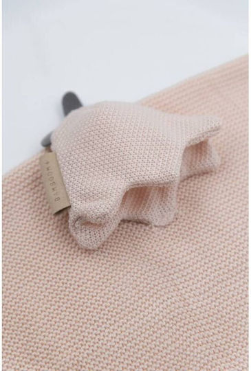 Bamboom Comfort Blanket Knitted Bamboo Tulip Pink 04 Bamboom