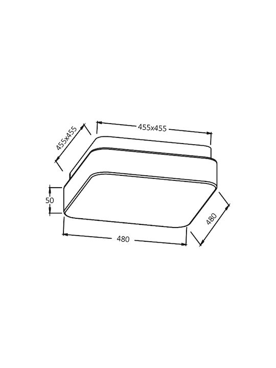 Braytron Jade Πλαφονιέρα LED Braytron Jade Πλαφονιέρα LED