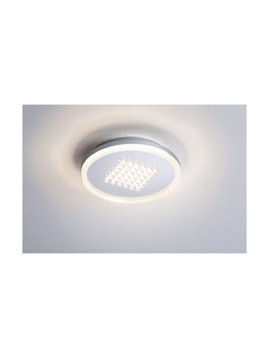 Paulmann Deckenleuchte 21cm Silber mit Integrierter LED