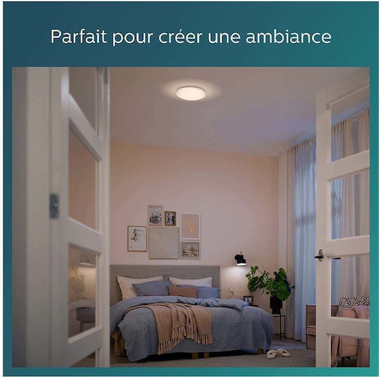 Philips Cinnabar Plafonieră de Tavan 32buc Albă cu LED Integrat