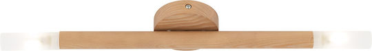 TK Lighting Ceiling Mount Light 51cm Brown with Socket G9