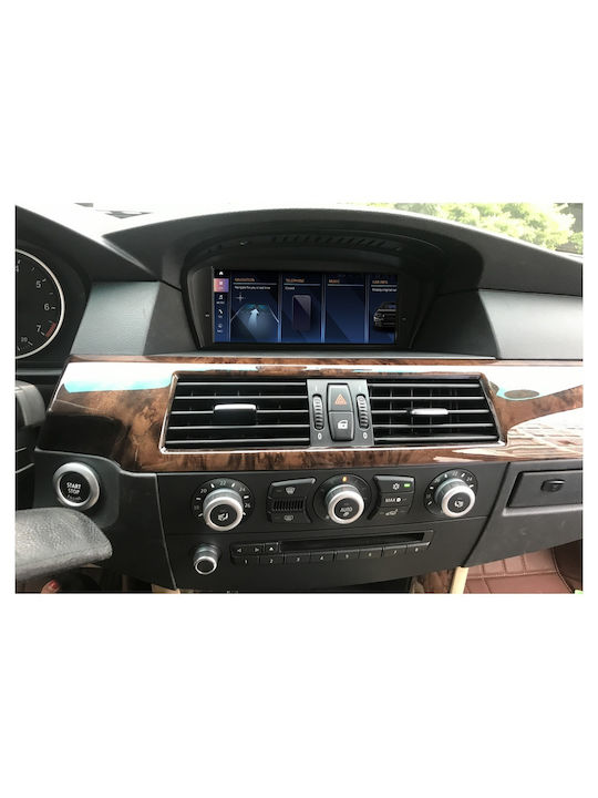 Bizzar Car-Audiosystem für BMW E90 / E60 / E63 / Serie 3 / Serie 5 / Serie 6 / Serie 3 (E90) / E91 / E92 E60 / E90 E63 2005-2008 (Bluetooth/USB/AUX/WiFi/GPS/Apple-Carplay/Android-Auto) mit Touchscreen 8.8"