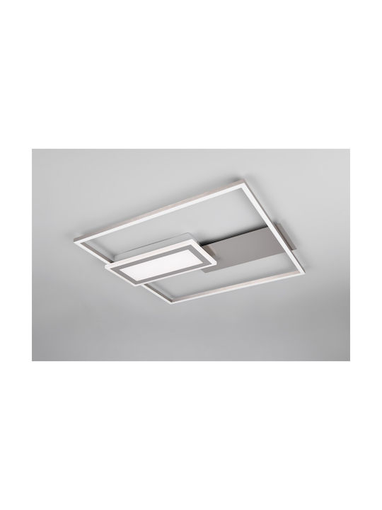 Trio Lighting Ceiling Mount Light Silver with Integrated LED