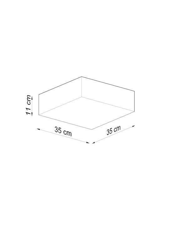 Sollux Horus 35 Ceiling Light 35cm