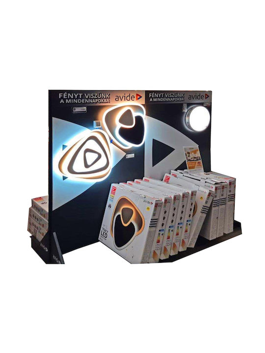 Avide Oyster Big Display Πλαφονιέρα LED Avide Oyster Big Display Πλαφονιέρα LED