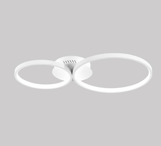 Fan Europe Led Deckenleuchte montieren 60cm Weiß mit Integrierter LED