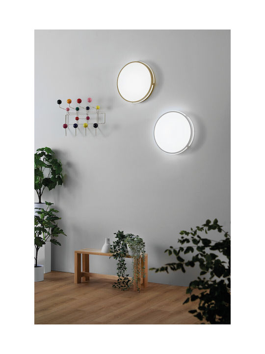 Fan Europe Led Deckenleuchte montieren 41cm Weiß mit Integrierter LED