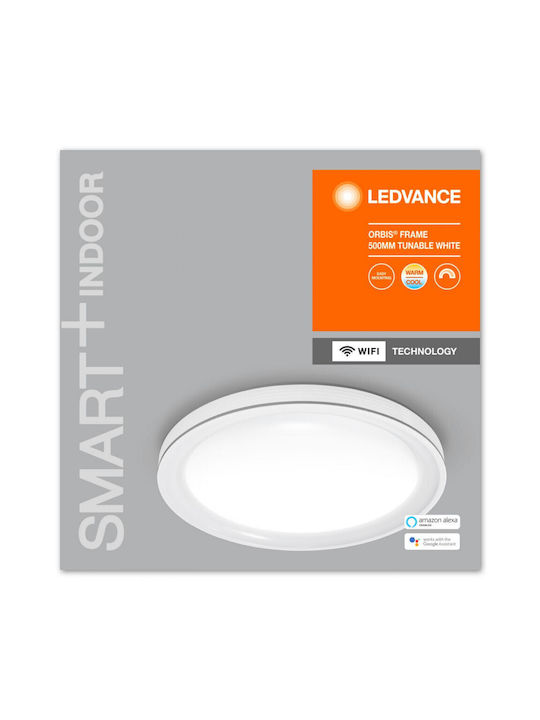 Ledvance Orbis Frame Inteligent Plafonieră de Tavan 50buc Albă cu LED Integrat