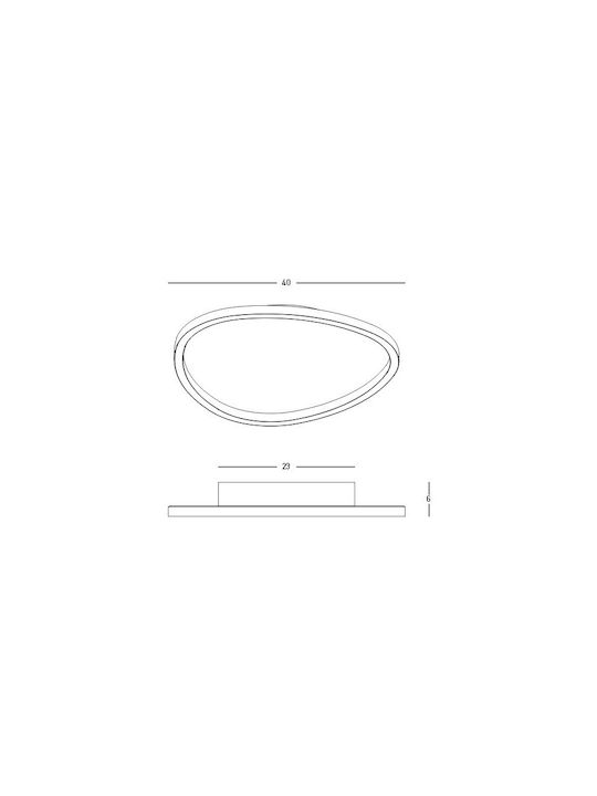 Zambelis Lights Ceiling Light 40cm LED Zambelis Lights Ceiling Light 40cm LED