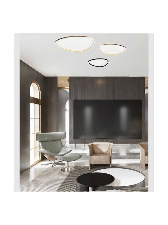 Zambelis Lights Ceiling Mount Light 40cm Gold with Integrated LED